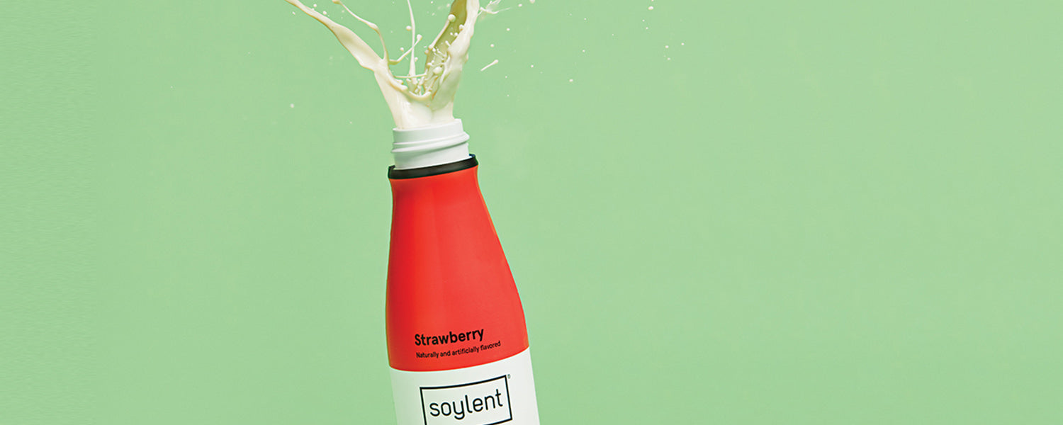 Soylent Strawberry Meal Replacement Shake