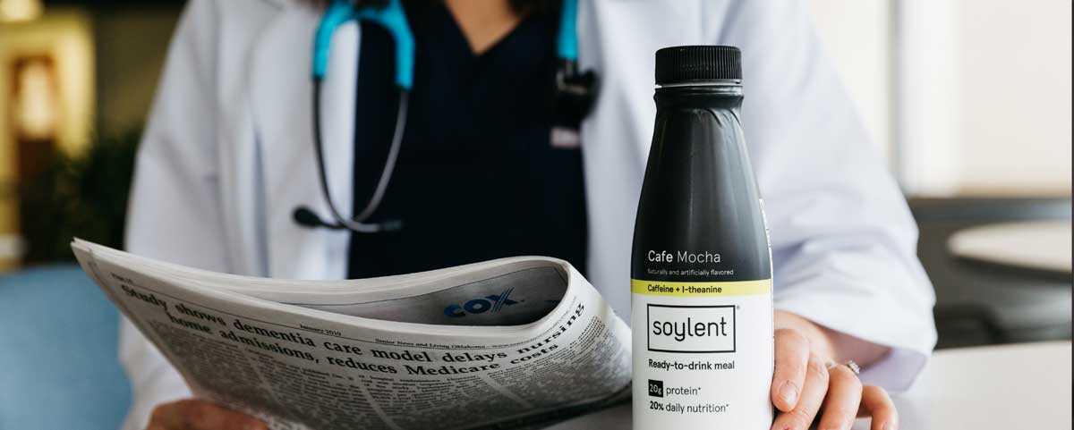 Soylent in the Clinic: A plant-based meal replacement makes it easier