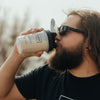 Person drinking Soylent Original Powder