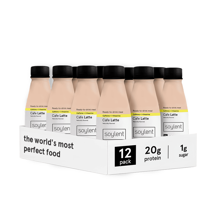 Soylent complete coffee - latte